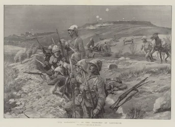 Corrigir Bayonets !, nas trincheiras em Ladysmith